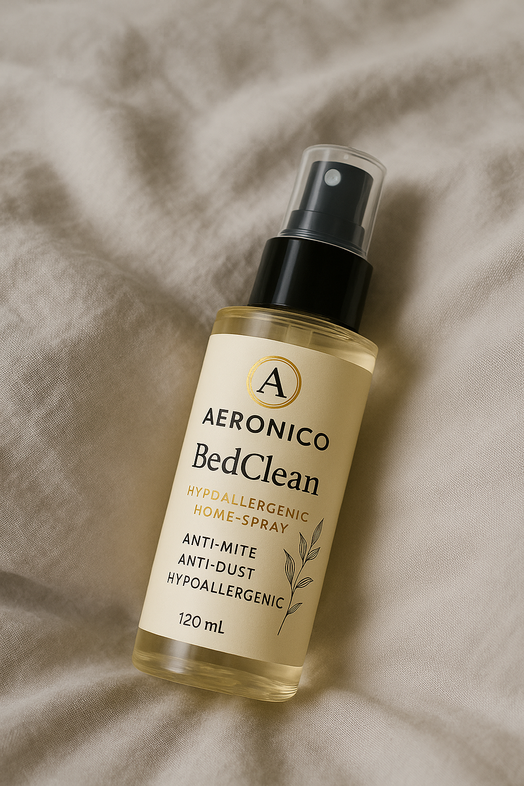 Aeronico BedClean™ – Hypoallergenic Home & Bedding Spray
